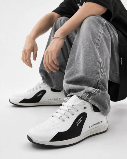 Knit Flex Sneaker – Pure White