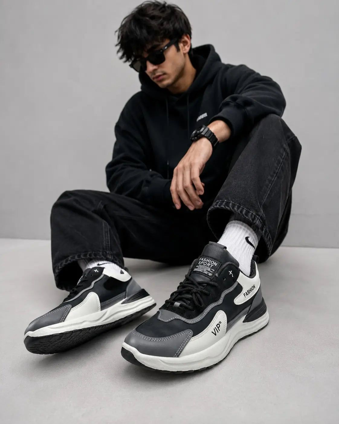 Mesh Runner Pro – Cloud Grey