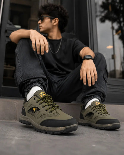 Trailblazer Hiking Shoe – Olive Green